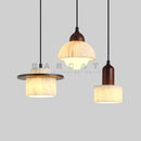 Axyaa Marble Wabi Sabi Droplight Pendant Lamp for Kitchen Island & Dining Desk