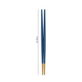 Axyaa Stainless Steel Chinese Chopsticks Set Multi Non-Slip Tableware Wedding