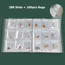 Axyaa Jewelry Storage Bag: Anti-oxidation Ziplock Case for Organized Desktop Collection