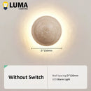 Axyaa Yellow Travertine Wall Lamp - Japanese Style Home Decor