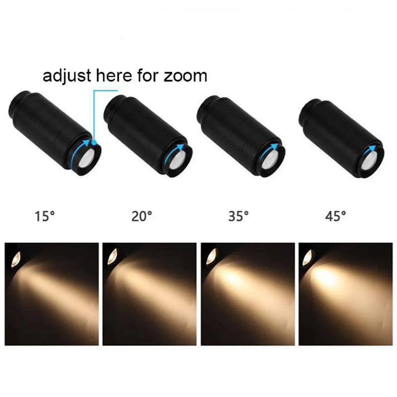 Axyaa 50cm LED Track Light with Adjustable Beam Angle for Home, Store & Exhibition Lighting