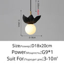 Axyaa LED Pendant Lights for Study Room, Bedroom, Bar, Living Room - Modern Indoor Chandelier