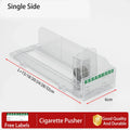Axyaa Smoke Storage Shelf: Cigarette Pusher Holder for Convenience Stores & Supermarkets