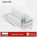 Axyaa Smoke Storage Shelf: Cigarette Pusher Holder for Convenience Stores & Supermarkets