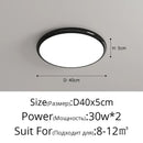 Axyaa Modern LED Ceiling Lamp 5 Colors for Living Room Bedroom Lighting