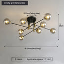 Axyaa Glass Ceiling Light for Bedroom Dining Living Room Kitchen