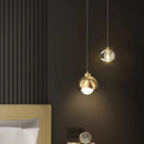 Axyaa Crystal LED Double Head Chandelier for Home Decor