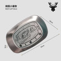 Axyaa American Style Tin Plate for Outdoor Dining and Camping