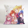Axyaa 45x45 Decorative Pillowcases for Sofa Pillows - Bocchi Rock Theme