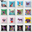 Axyaa Abstract Animal Pattern Pillowcase 45*45cm