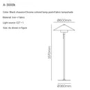 Axyaa Bauhaus Medieval Floor Lamp for Living Room Study, E27 LED Standing Lights