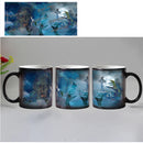 Axyaa Walking Dead Color Changing Coffee Mug - Zombie Head Surprise Gift