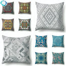 Axyaa Nordic Floral Print Cushion Cover - 45x45CM