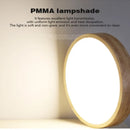 Axyaa Wood Grain LED Ceiling Light for Kitchen Living Room Bedroom