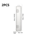 Axyaa Toothbrush & Toothpaste Organizer Case - Travel-friendly Transparent Box