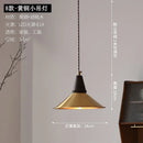 Axyaa Metal Wood Pendant Light: Modern Nordic Artistic Dining Room Lamp