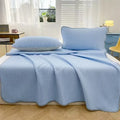 Axyaa Summer Ice Silk Jacquard Bed Sheet Set