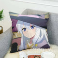 Axyaa Wandering Witch 40x40 Fall Pillow Cover - Home Decor & Cushion Cover