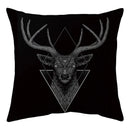 Axyaa Halloween Ghost Skull Pumpkin Decorative Pillow Cover 45X45CM