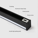 Axyaa Modern Black Gold LED Wall Lights for Dining Living Room