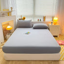 Axyaa Soft Cotton Mattress Cover for Single/Double/King/Queen Bed