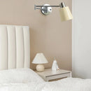 Axyaa Modern Black Iron LED Wall Sconce for Home Decor