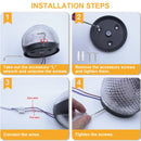 Axyaa LED Ball Wall Lights - Indoor Outdoor Decorative Wall Sconces