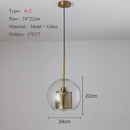 Axyaa Glass Chandelier Pendant Light for Kitchen Coffee Bar Dining