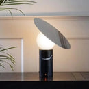 Axyaa Marble Living Room Lamp: Nordic Designer Bedside Art Ball Learning Light
