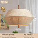 Axyaa Cotton Thread Pendant Lights Modern LED Ceiling Chandelier, Bedroom Hang Lamp