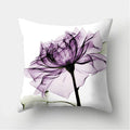 Axyaa Floral Print Polyester Pillow Cover for Home & Office Décor