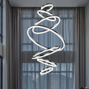 Axyaa Modern Stair Chandelier Pendant Light Indoor Lighting LED Ceiling Lamp