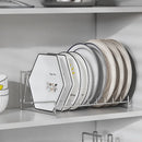 Axyaa Stainless Steel Dish Rack Holder Stand for Kitchen Countertop Storage