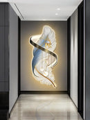 Axyaa LED Wall Lamp: Modern Creative Wall Decoration for Bedroom, Study, Living Room