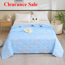 Axyaa Summer Cool Quilt Washable Cotton Thin Single Double Household Bedding
