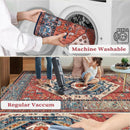 Axyaa Bohemian Style Runner Rug Retro Light Luxury Kitchen Carpets