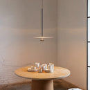 Axyaa UFO Pendant Light: Nordic Minimalist Circular Office Lamp