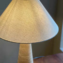 Axyaa Yellow Hole Stone Table Lamp Retro Designer LED Desk Lights
