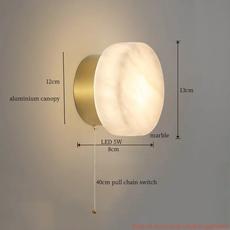 Axyaa Nordic LED Wall Lamps - Modern Indoor Bedroom Lighting Fixture