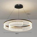 Axyaa LED Pendant Chandeliers for Modern Living and Dining Room Lighting