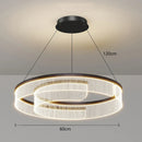 Axyaa Modern LED Pendant Light Chandeliers for Living Room and Dining Room