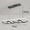 Axyaa Modern Pendant Light LED Chandelier Dining Room Ceiling Lamp