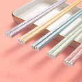 Axyaa Japanese Korean Alloy Chopsticks Sushi Sticks Reusable Tableware