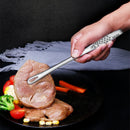 Axyaa Stainless Steel BBQ Tongs - Cooking Essential for Grilling and Food Handling