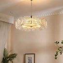Axyaa Mid-century Murano Glass Chandelier: Artistic Retro Dimmable Pendant Light