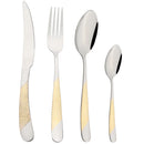Axyaa Rainbow Stainless Steel Cutlery Set - Complete Dinnerware Set