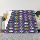 Axyaa King Katamari Throw Blanket - Flannel Manga Blanket for Cozy Sleep