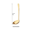 Axyaa Stainless Steel Family Soup Spoon Kitchen Cutlery Tableware Set