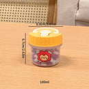 Axyaa Mini Snack Fruit Box: Portable & Reusable Food Container