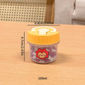 Axyaa Mini Snack Fruit Box: Portable & Sealed Fresh Food Storage